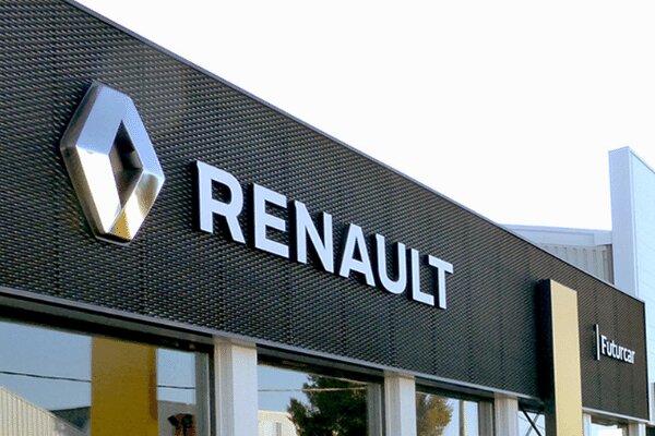 Concesionario de automóviles de la marca Renault